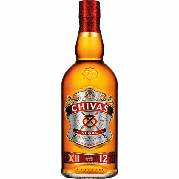 CHIVAS Whisky Regal Scotch Premiun 12 Años 0,7 L