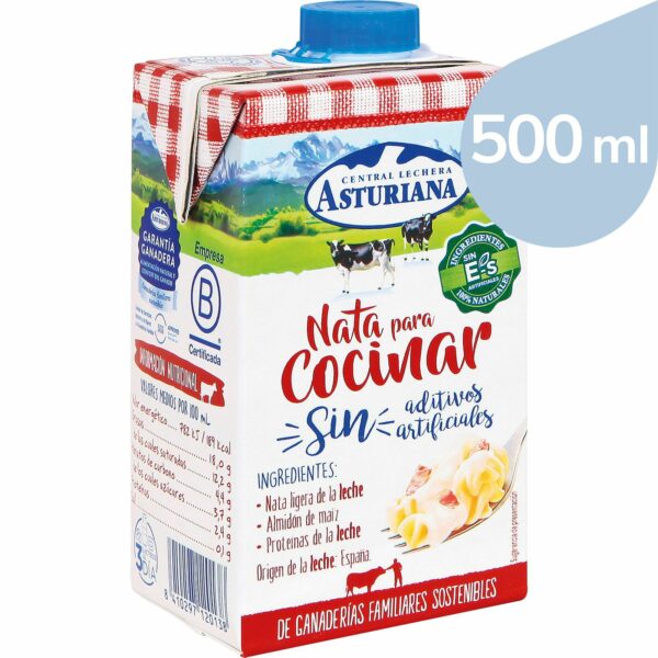 ASTURIANA Nata Líquida Cocinar Brik 0,5 L