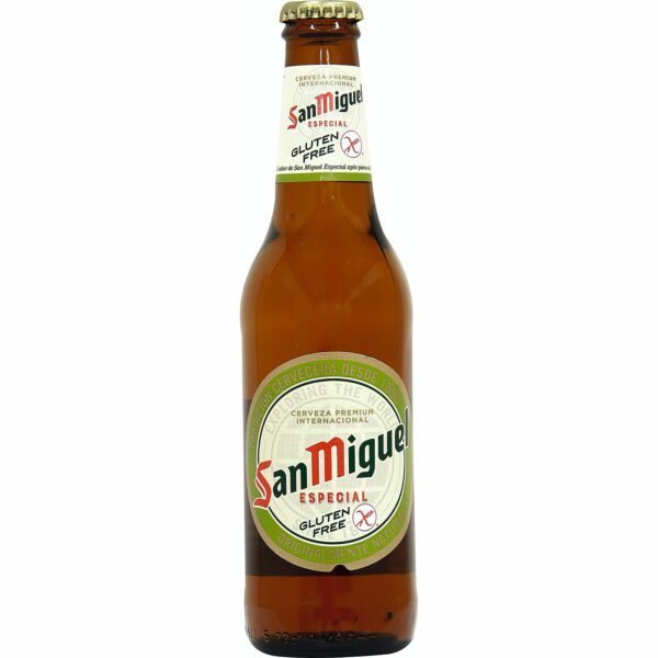 SAN MIGUEL Cerveza sin Gluten Botella 0,33 L