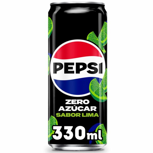 PEPSI-COLA Refresco Cola Zero Lima Lata 0,33 L