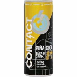 CONTACT Bebida Energética Piña-Coco Lata 0,25 L