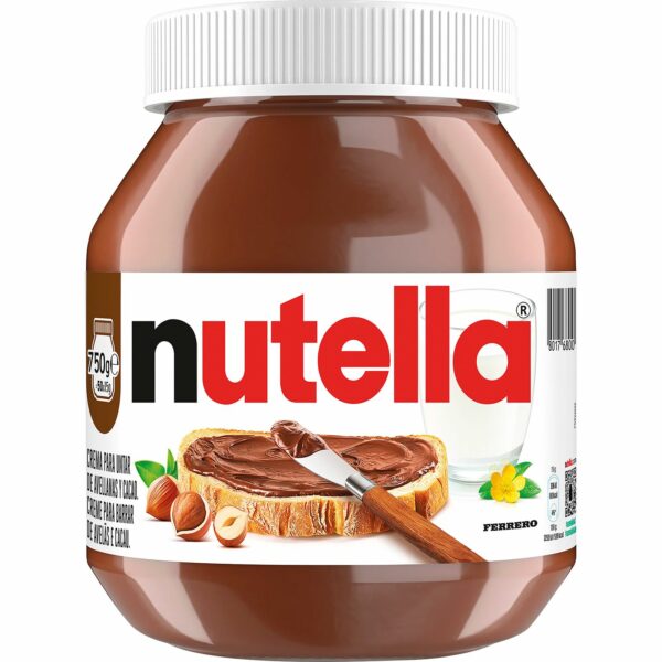 NUTELLA Crema Untar Avellana y Cacao Tarro 750 Gr