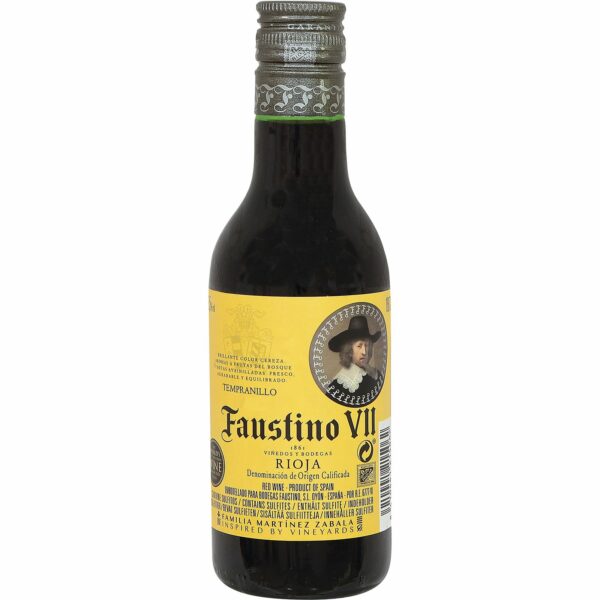 FAUSTINO VII Vino Tinto Botellín D.O.Rioja 187 ml